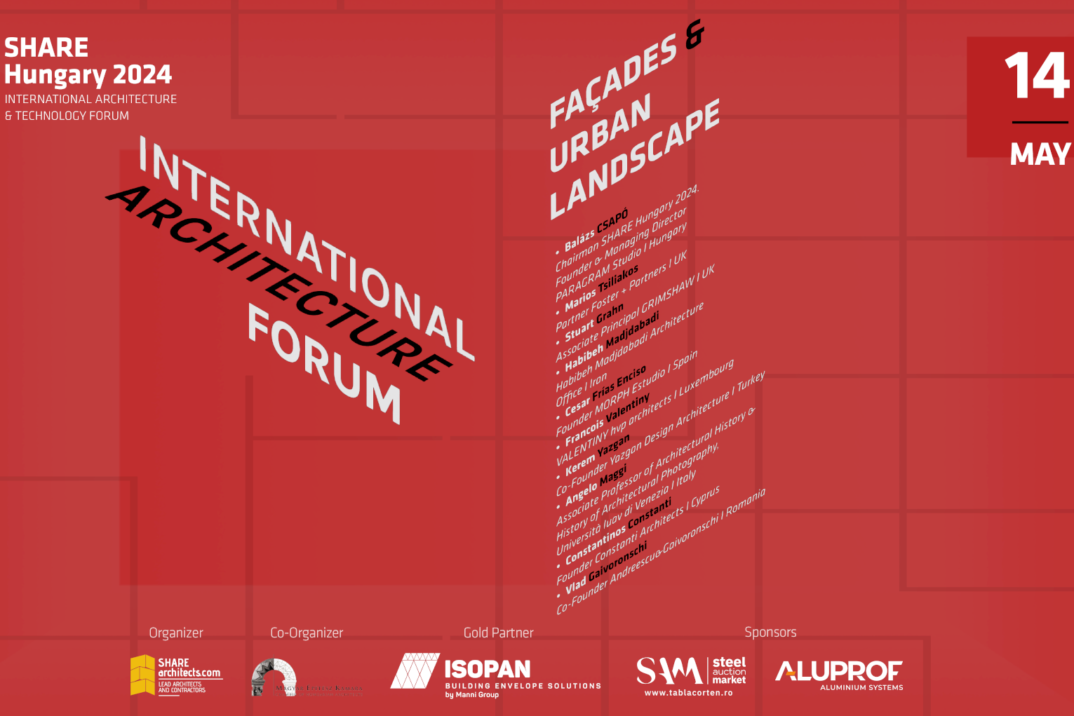 Share Magyarország 2024. Nemzetközi Építészeti és Műszaki Fórum a Néprajzi Múzeumban