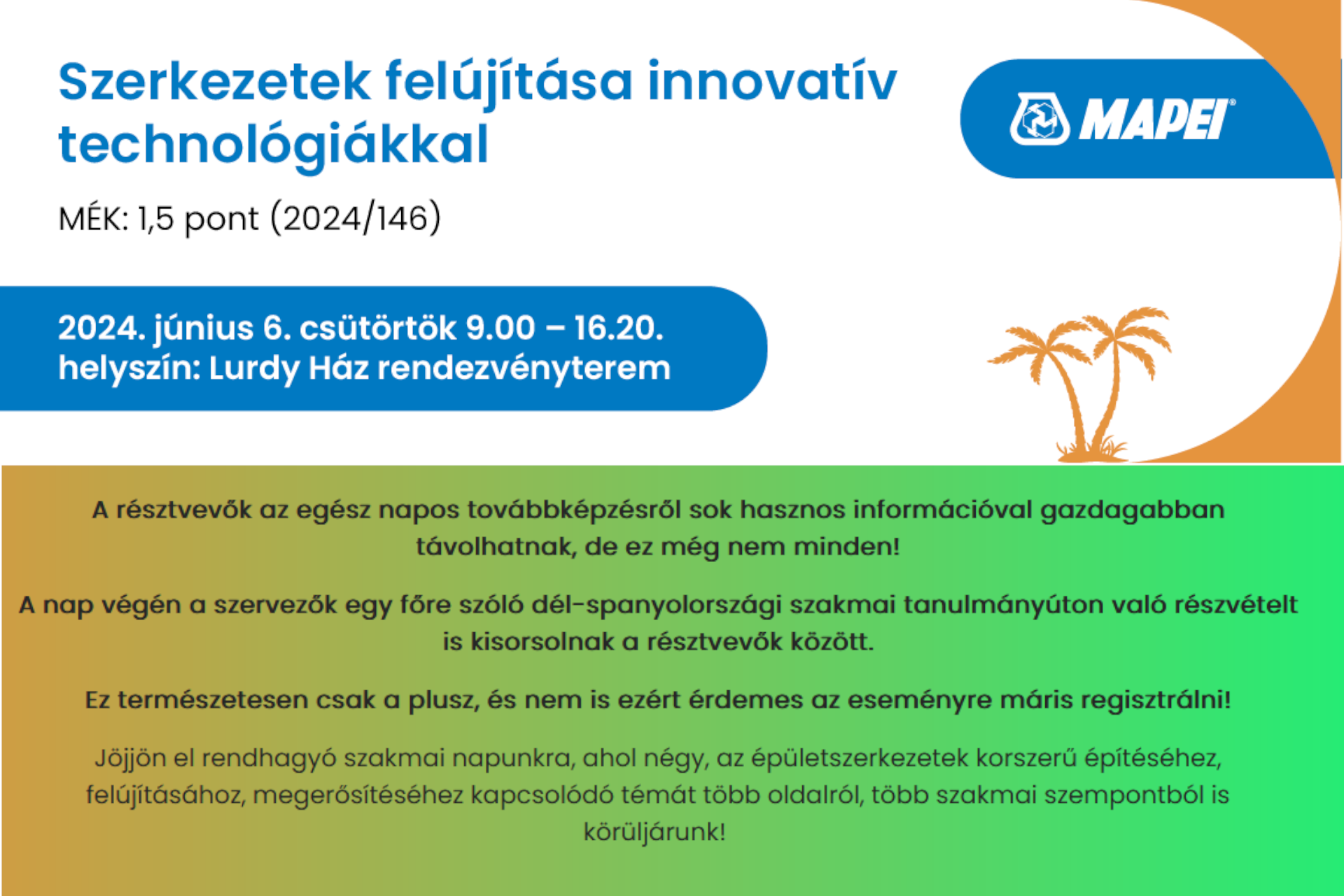 Szerkezetek felújítása innovatív technológiákkal