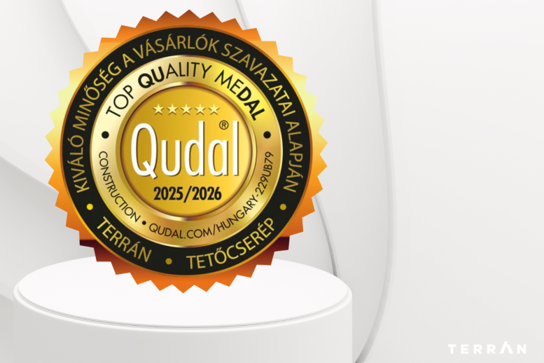 Ötcsillagos minőség - QUDAL arany kitüntetésben részesült a Terrán