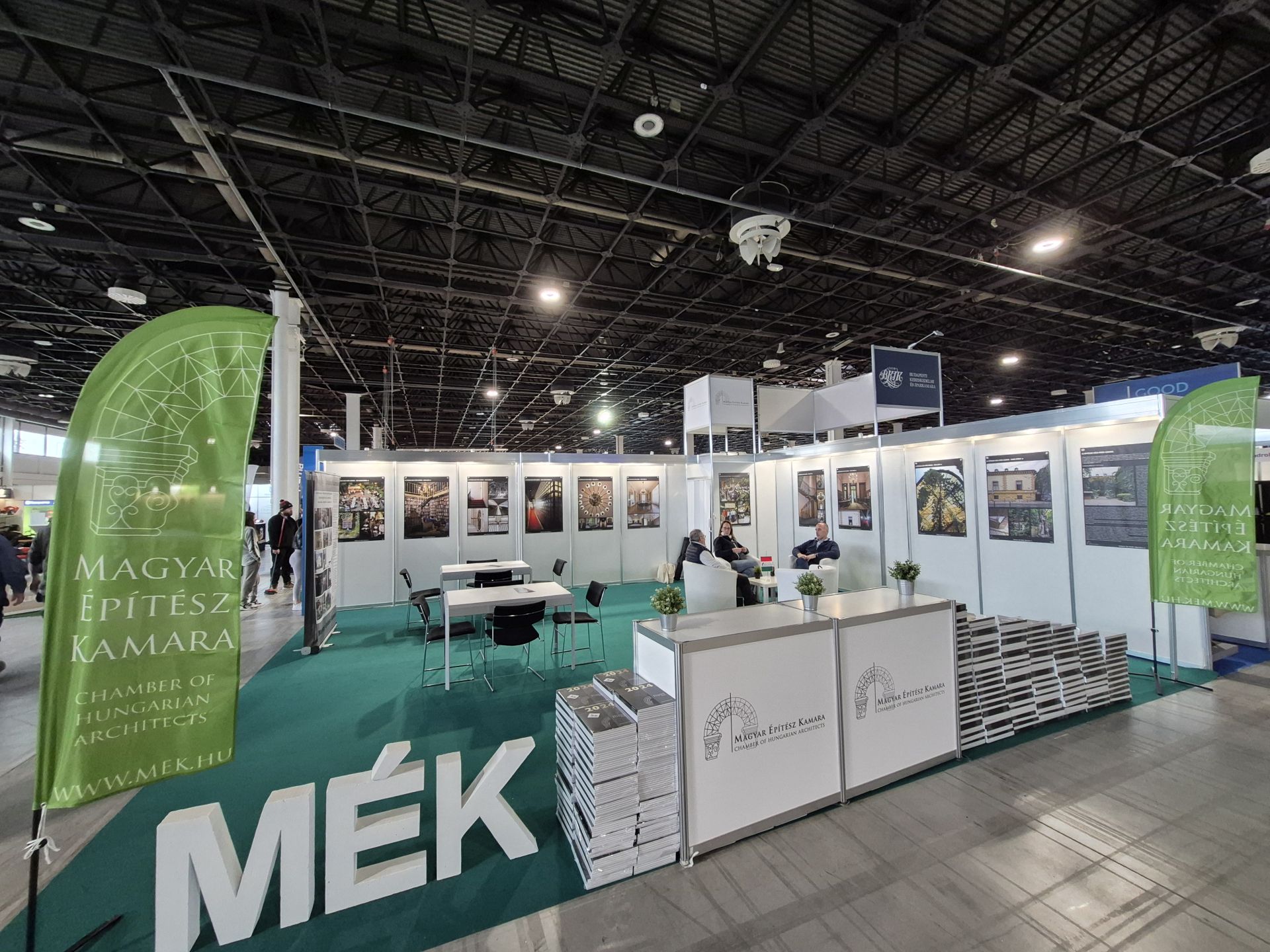 Elkészült a MÉK idei Construma standja a Hungexpon