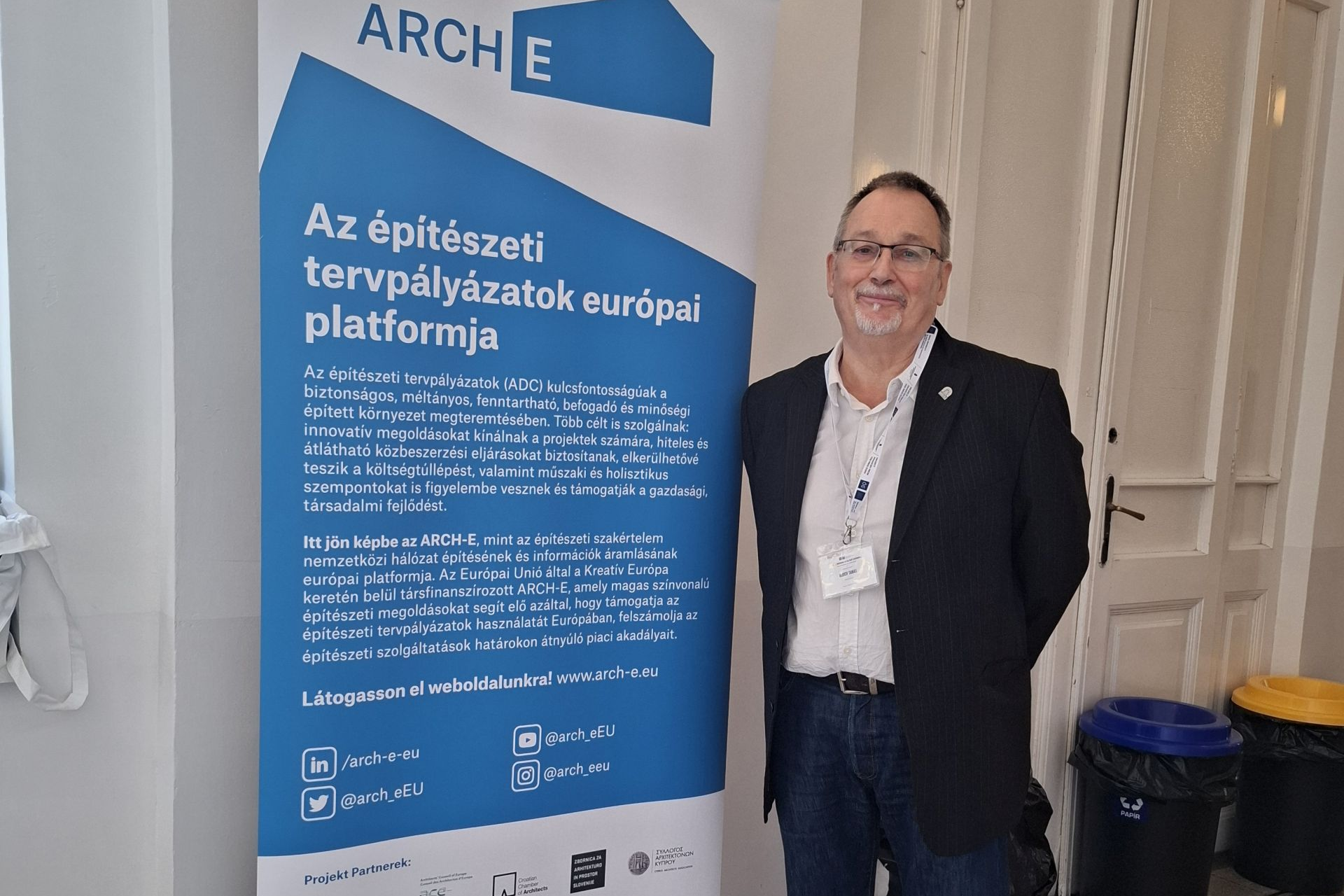 Az Európai Tervpályázati térkép - az ARCH-E Projekt - bemutatása a 3. ÓU Ybl Miklós Építéstudományi Kar által szervezett 2025. május 16-i tudományos konferencián