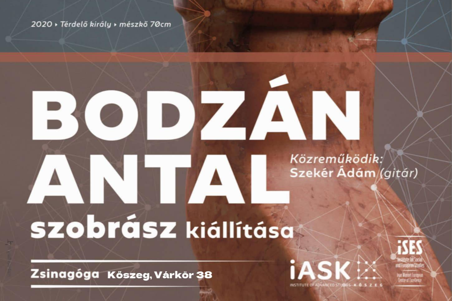Bodzán Antal szobrász kiállítása