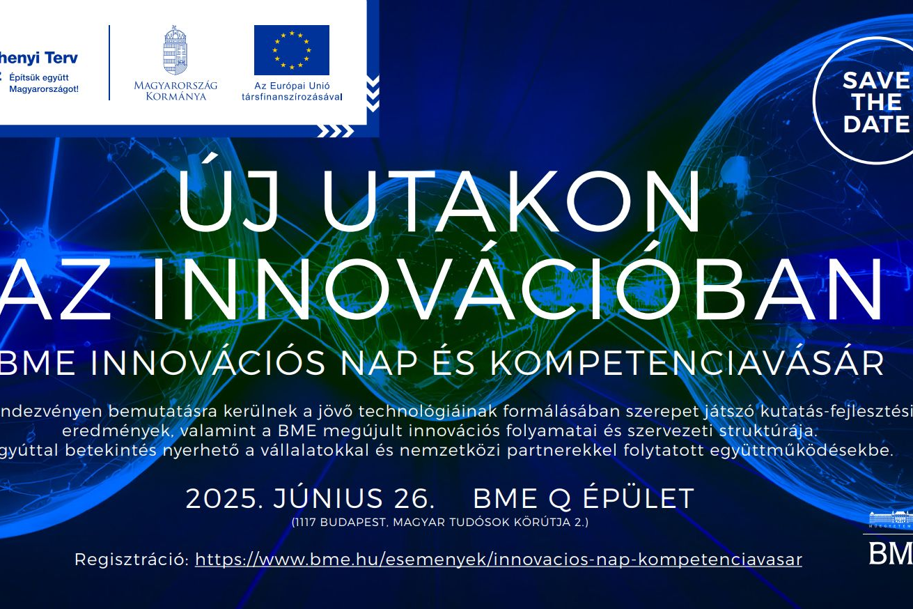 Meghívó - BME Innovációs Nap és Kompetenciavásár - Új utakon az innovációban