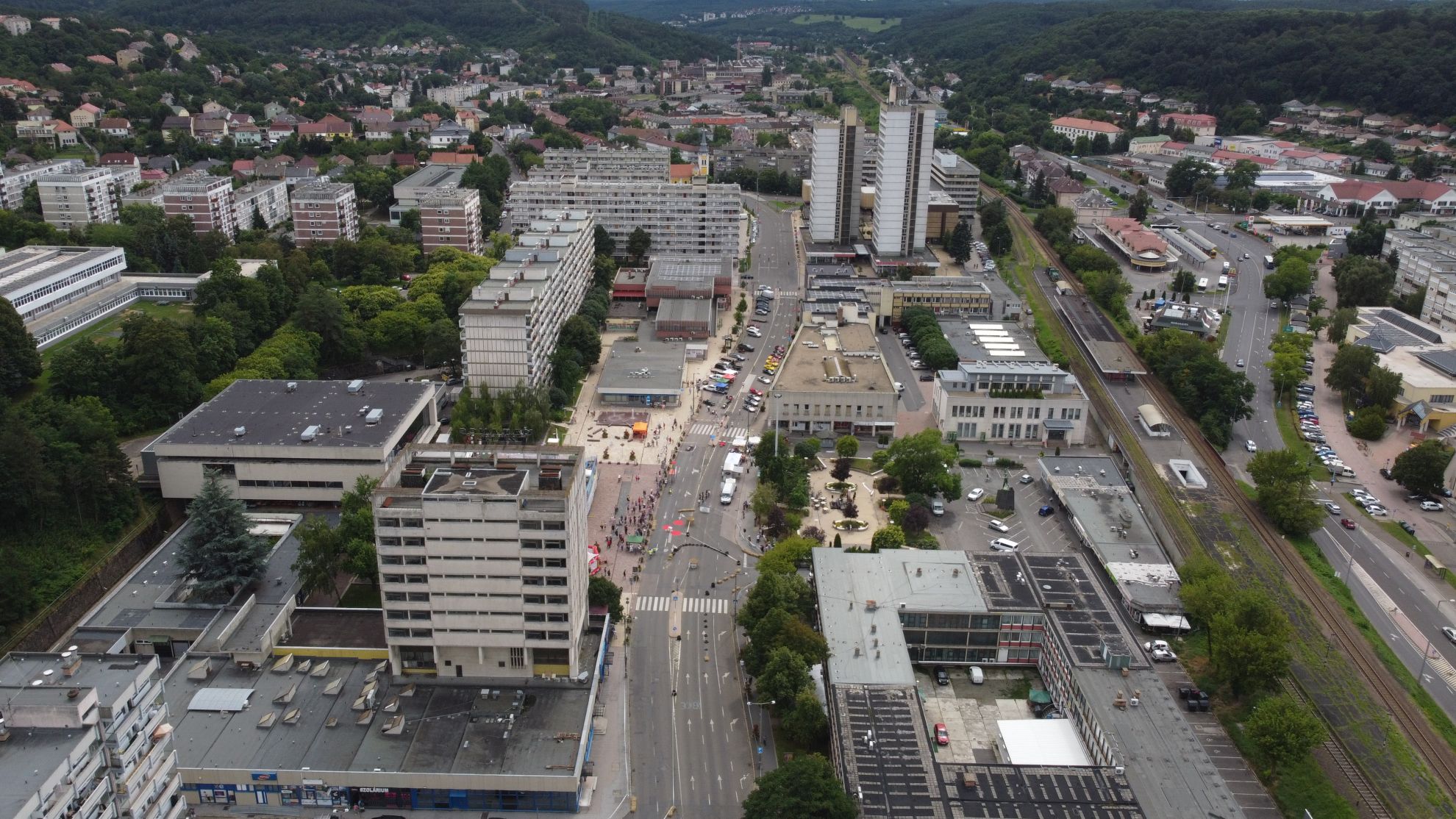 Salgótarján Városközpont Rehabilitáció - ötletpályázat