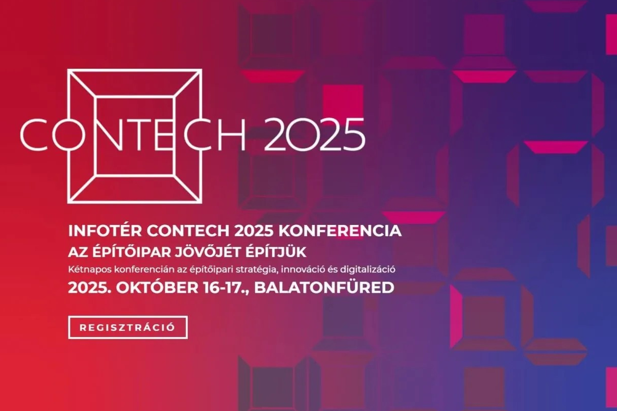 Ingyenes részvételi lehetőség építész kamarai tagoknak az Infotér Contech 2025 konferencián