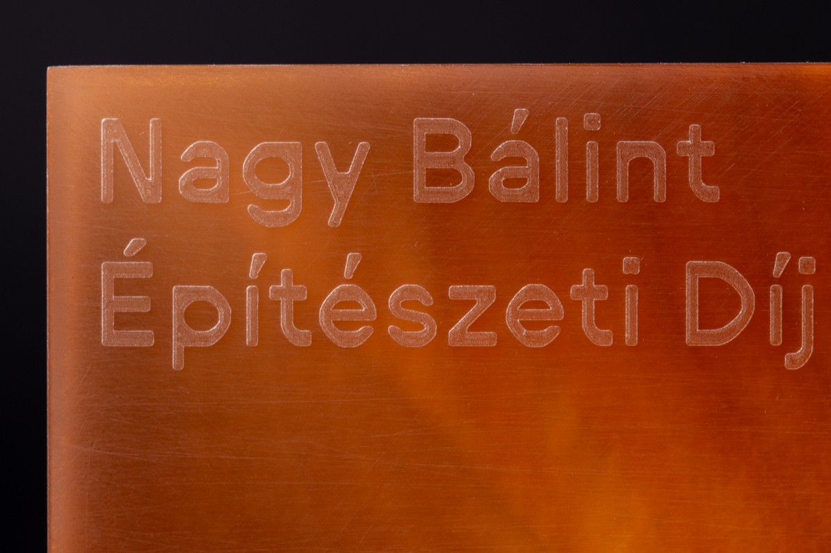 Első alkalommal adták át a Nagy Bálint Építészet Díjat