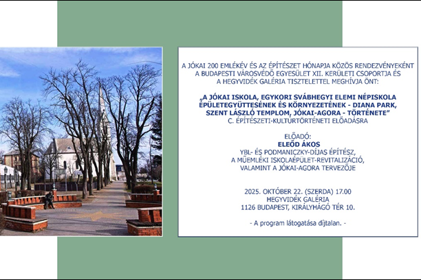 Bp. XII. kerület, Jókai Iskola épületegyüttesének és környezetének története