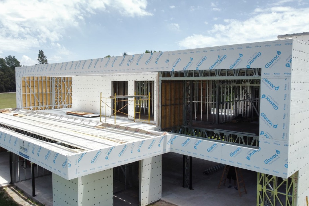 Rigips Glasroc X építőlemez - időjárásálló megoldások a kültéri építkezésben