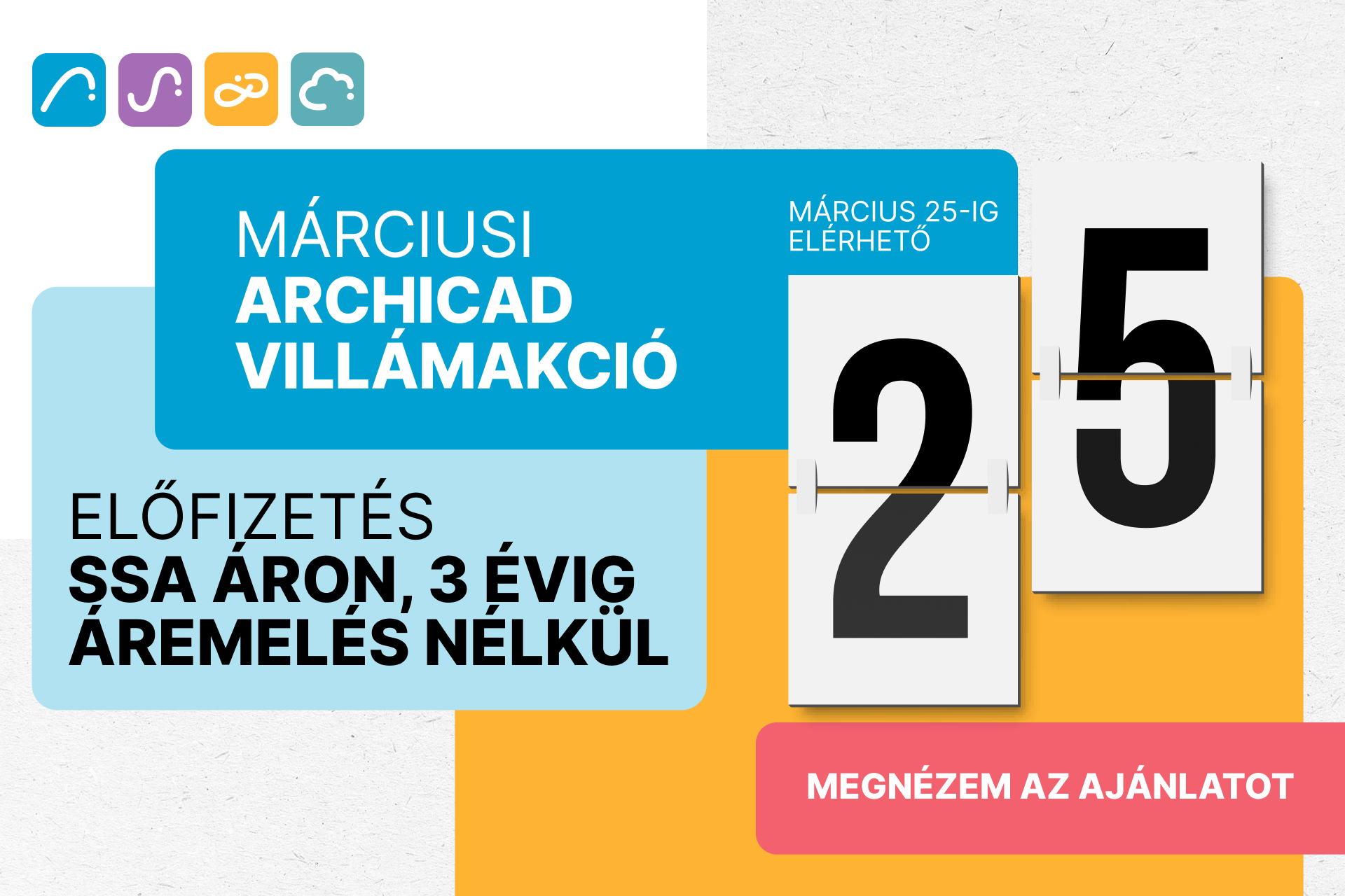 Archicad előfizetés - most még több előnnyel